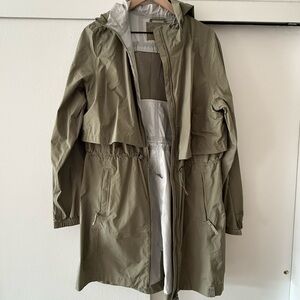 L.L. Bean Green Raincoat